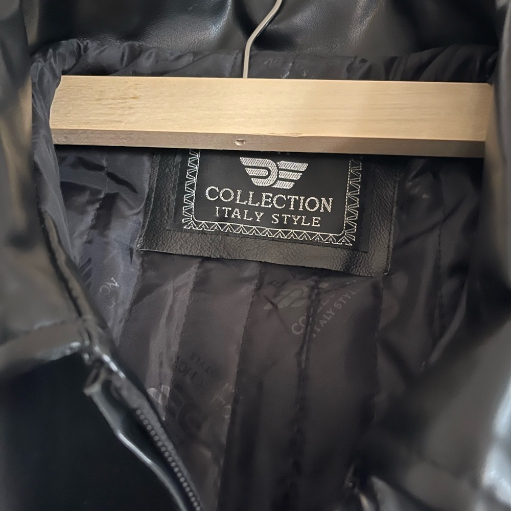 E A Collection XL Faux Leather Jacket - Picture 7 of 12